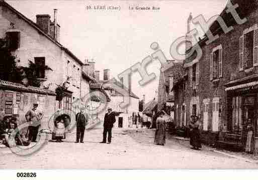 Ville de LERE, carte postale ancienne