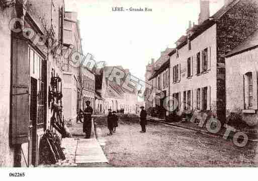 Ville de LERE, carte postale ancienne