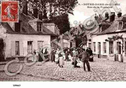 Ville de LIESSE, carte postale ancienne