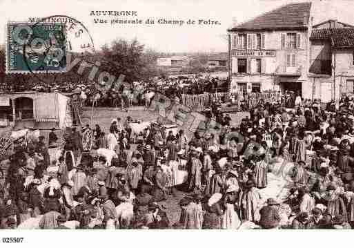 Ville de MARINGUES, carte postale ancienne