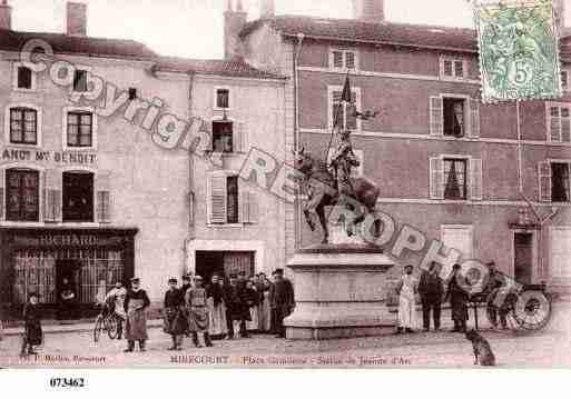 Ville de MIRECOURT, carte postale ancienne