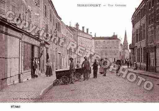 Ville de MIRECOURT, carte postale ancienne