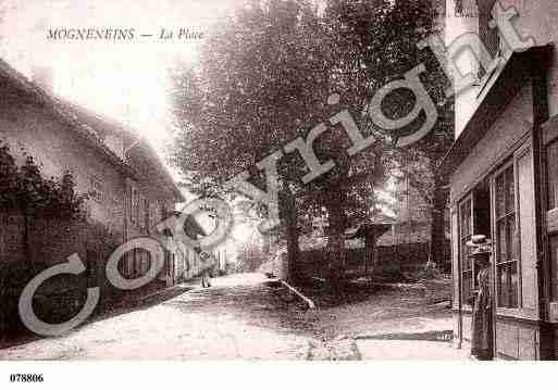 Ville de MOGNENEINS, carte postale ancienne