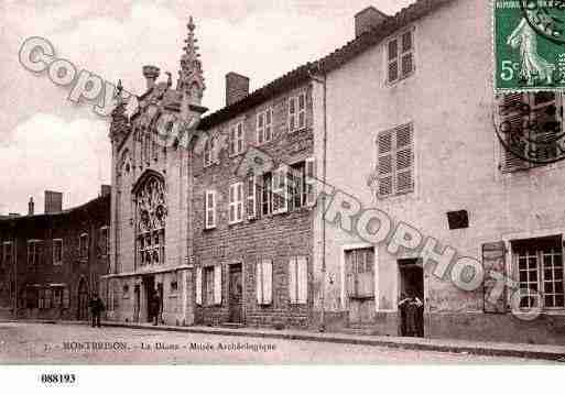 Ville de MONTBRISON, carte postale ancienne