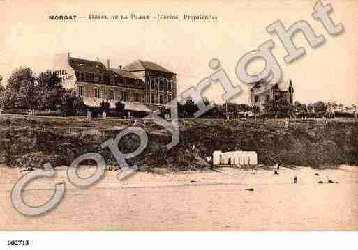 Ville de MORGAT, carte postale ancienne