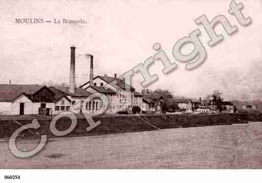 Ville de MOULINS, carte postale ancienne