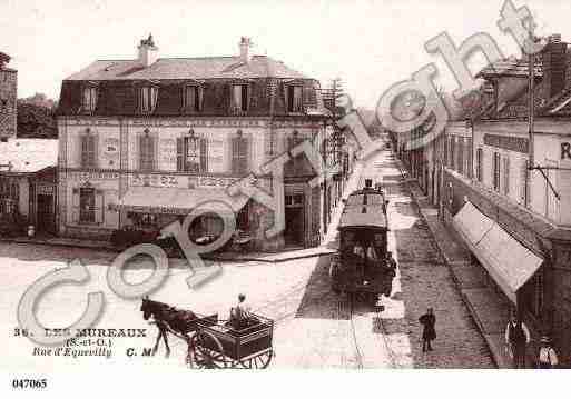 Ville de MUREAUX(LES), carte postale ancienne