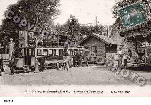 Ville de NOISYLEGRAND, carte postale ancienne