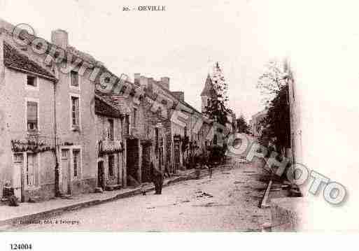 Ville de ORVILLE, carte postale ancienne