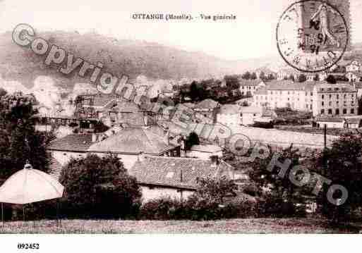 Ville de OTTANGE, carte postale ancienne