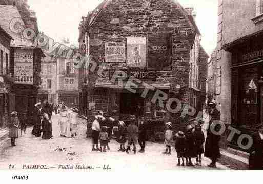 Ville de PAIMPOL, carte postale ancienne