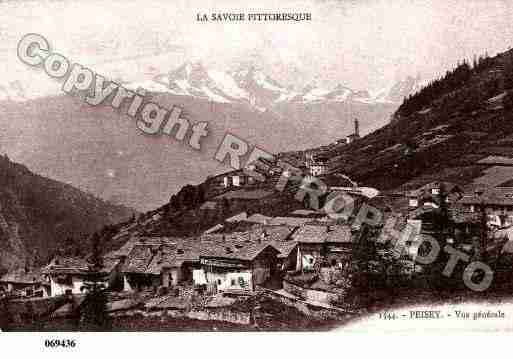 Ville de PEISEYNANCROIX, carte postale ancienne