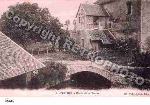 Ville de PERTHES, carte postale ancienne