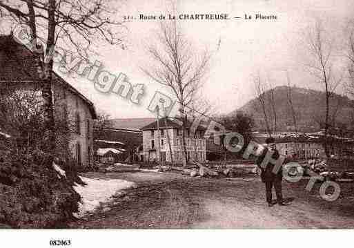 Ville de POMMIERSLAPLACETTE, carte postale ancienne