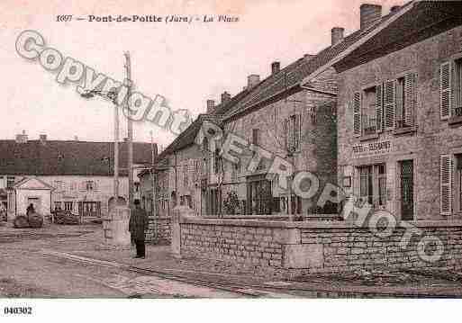 Ville de PONTDEPOITTE, carte postale ancienne