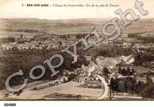 Ville de PROVERVILLE, carte postale ancienne