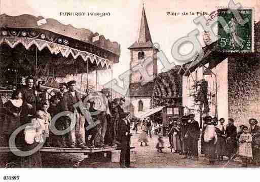 Ville de PUNEROT, carte postale ancienne