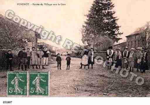 Ville de PUNEROT, carte postale ancienne