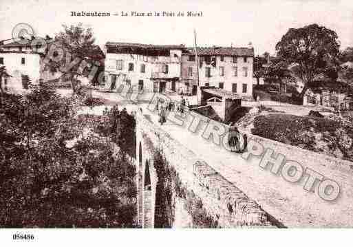 Ville de RABASTENS, carte postale ancienne