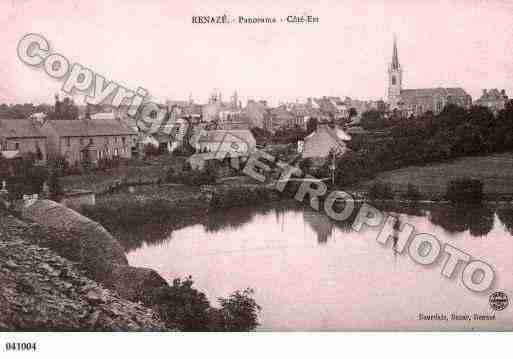 Ville de RENAZE, carte postale ancienne