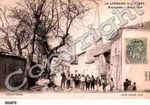 Ville de ROYAUMEIX, carte postale ancienne