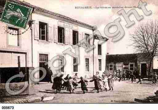 Ville de ROYAUMEIX, carte postale ancienne