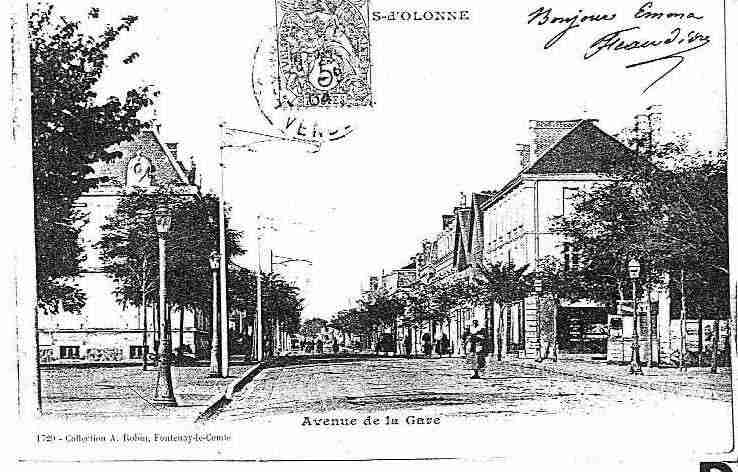 Ville de SABLESD'OLONNE(LES), carte postale ancienne
