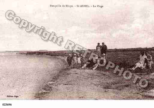 Ville de SAINTARMEL, carte postale ancienne