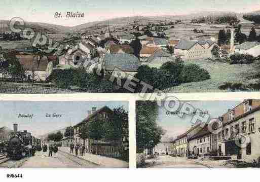 Ville de SAINTBLAISELAROCHE, carte postale ancienne