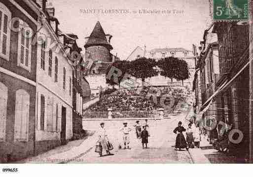 Ville de SAINTFLORENTIN, carte postale ancienne