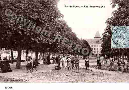 Ville de SAINTFLOUR, carte postale ancienne