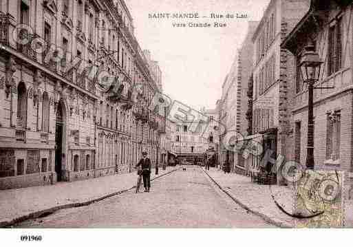 Ville de SAINTMANDE, carte postale ancienne