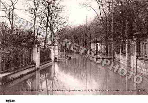 Ville de SAINTMAURDESFOSSES, carte postale ancienne