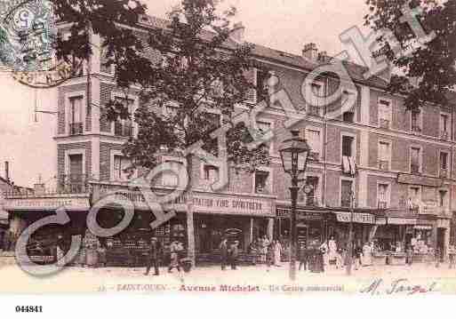 Ville de SAINTOUEN, carte postale ancienne Ville de SAINTOUEN, carte postale ancienne