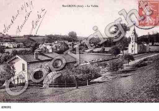 Ville de SAINTECROIX, carte postale ancienne