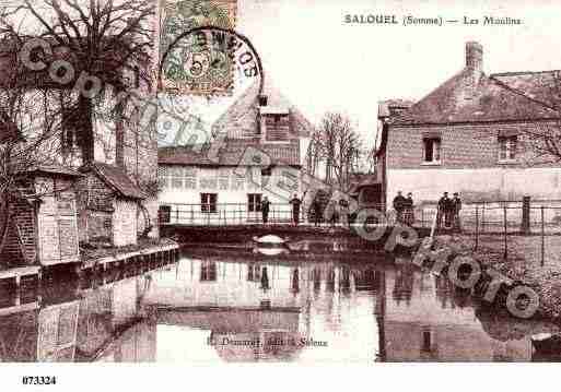 Ville de SALOUEL, carte postale ancienne