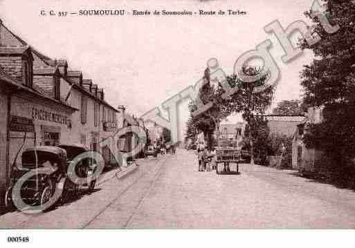 Ville de SOUMOULOU, carte postale ancienne