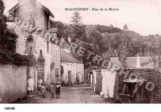 Ville de SUAUCOURT, carte postale ancienne