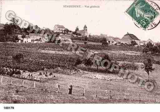 Ville de SUAUCOURT, carte postale ancienne