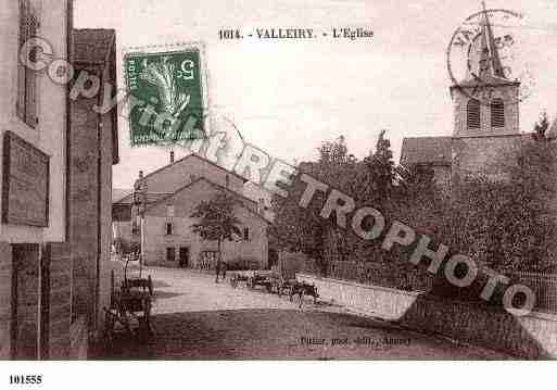 Ville de VALLEIRY, carte postale ancienne