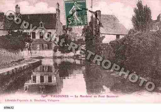 Ville de VALOGNES, carte postale ancienne