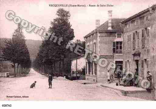 Ville de VECQUEVILLE, carte postale ancienne