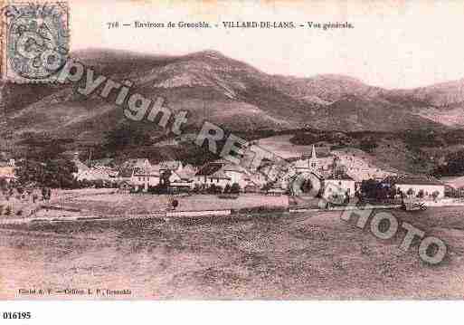 Ville de VILLARDDELANS, carte postale ancienne