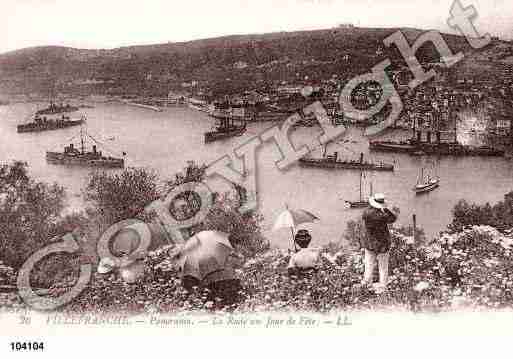 Ville de VILLEFRANCHESURMER, carte postale ancienne