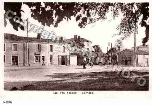Ville de VIX, carte postale ancienne