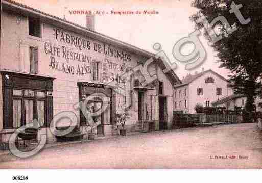 Ville de VONNAS, carte postale ancienne