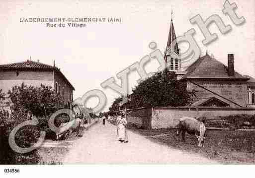 Ville de ABERGEMENTCLEMENCIAT(L\') Carte postale ancienne Ville de ABERGEMENTCLEMENCIAT(L\') Carte postale ancienne