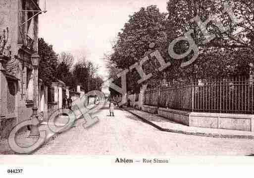 Ville de ABLONSURSEINE Carte postale ancienne