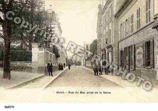 Ville de ABLONSURSEINE Carte postale ancienne Ville de ABLONSURSEINE Carte postale ancienne