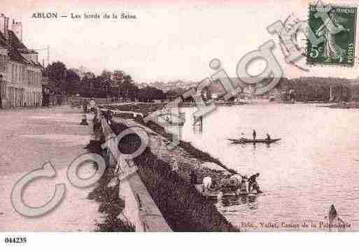 Ville de ABLONSURSEINE Carte postale ancienne